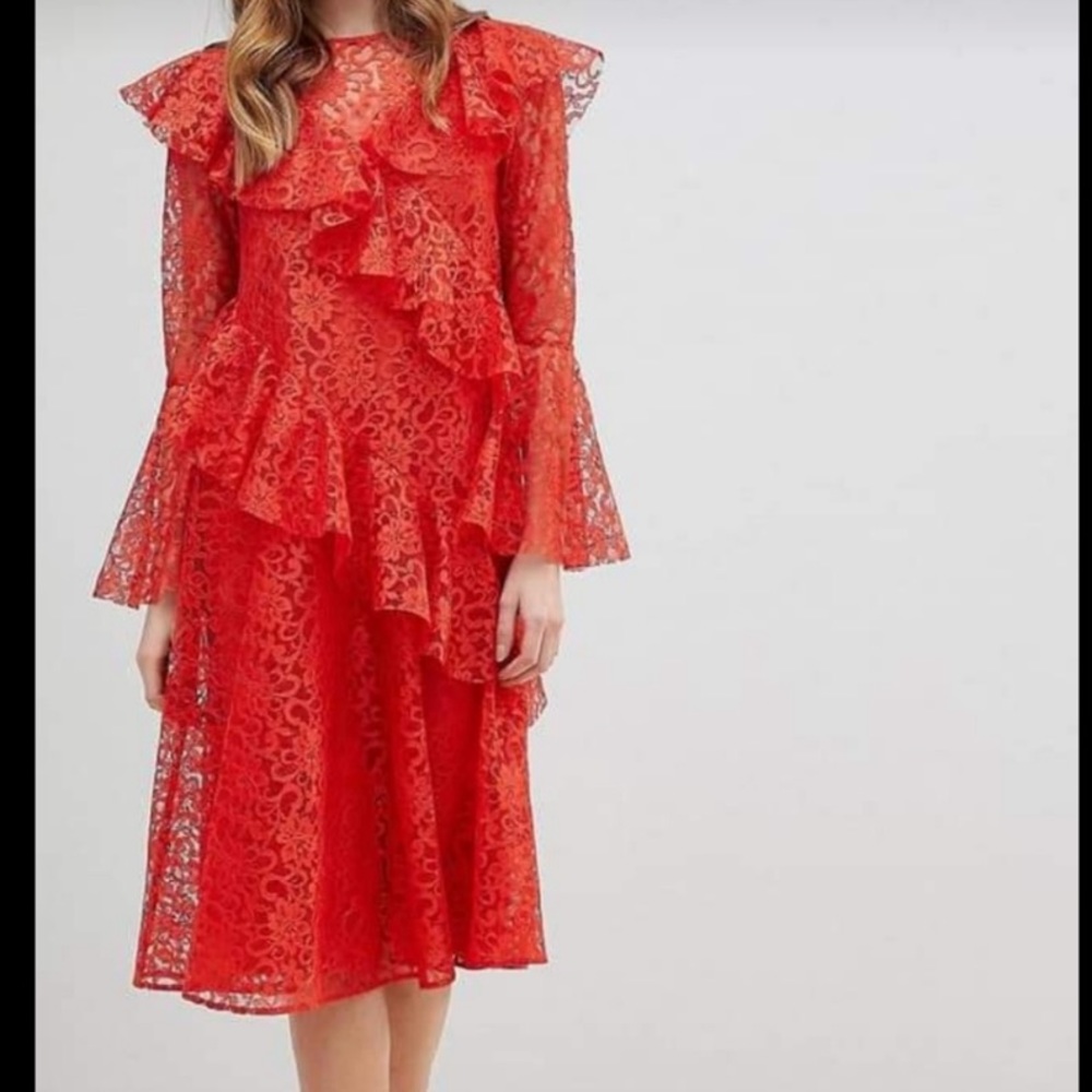 ASOS lace dress